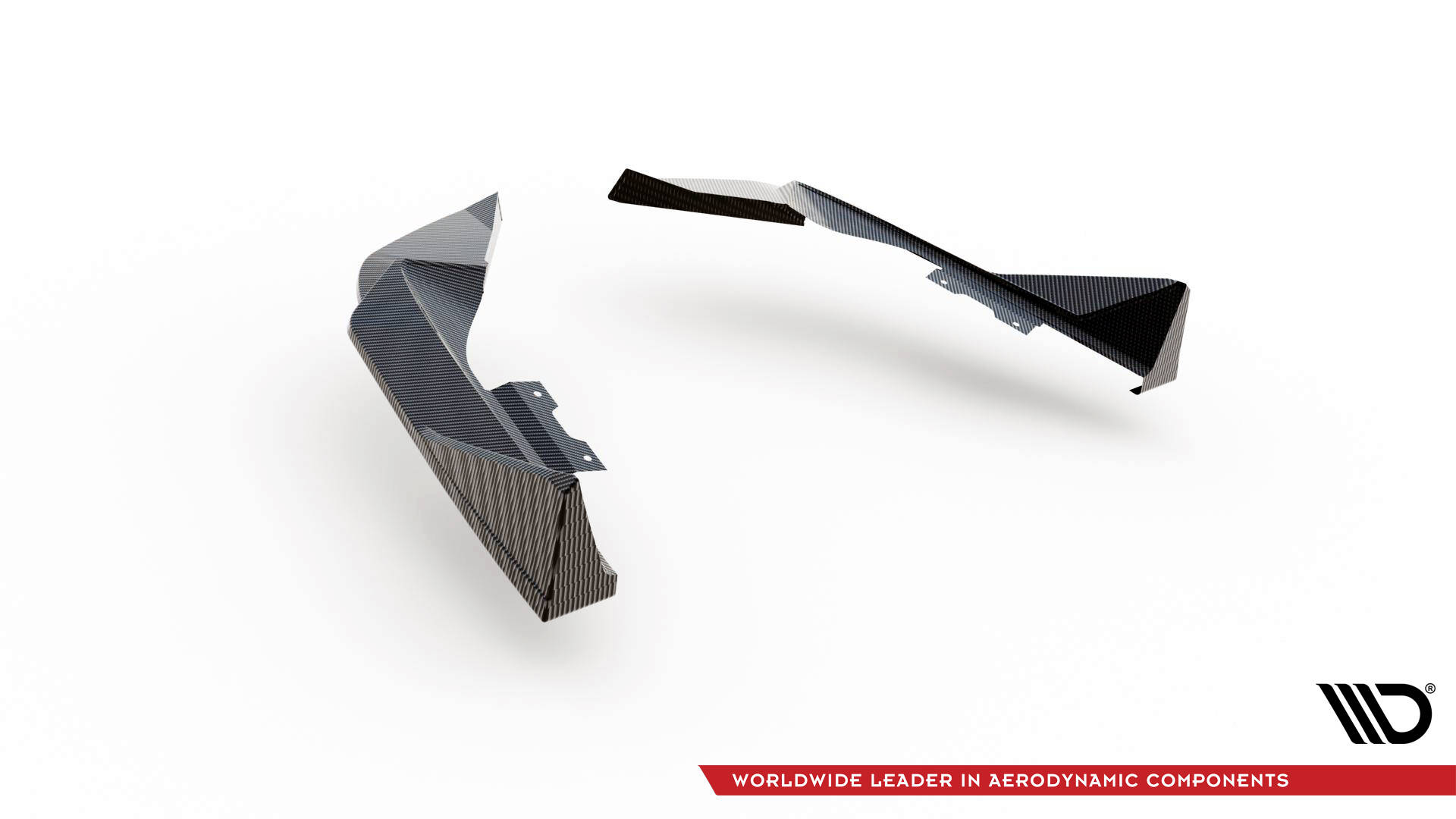 Prepreg Carbon Fiber Rear Side Splitters BMW M2 G87 - Image 6