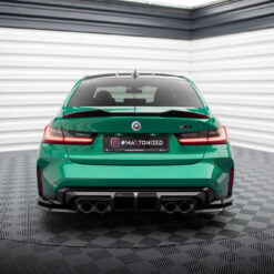 Alternative view of Prepreg Carbon Fiber Rear Side Splitters BMW M3 Sedan / Touring G80 / G81