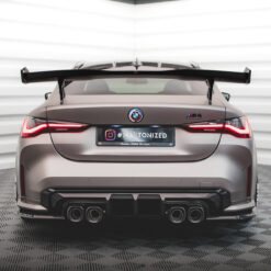 Alternative view of Prepreg Carbon Fiber Rear Side Splitters BMW M4 G82 / G82 Facelift