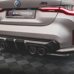 Prepreg Carbon Fiber Rear Side Splitters BMW M4 G82 / G82 Facelift