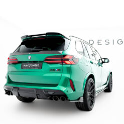 Alternative view of Prepreg Carbon Fiber Rear Side Splitters BMW X5 M F95 Facelift