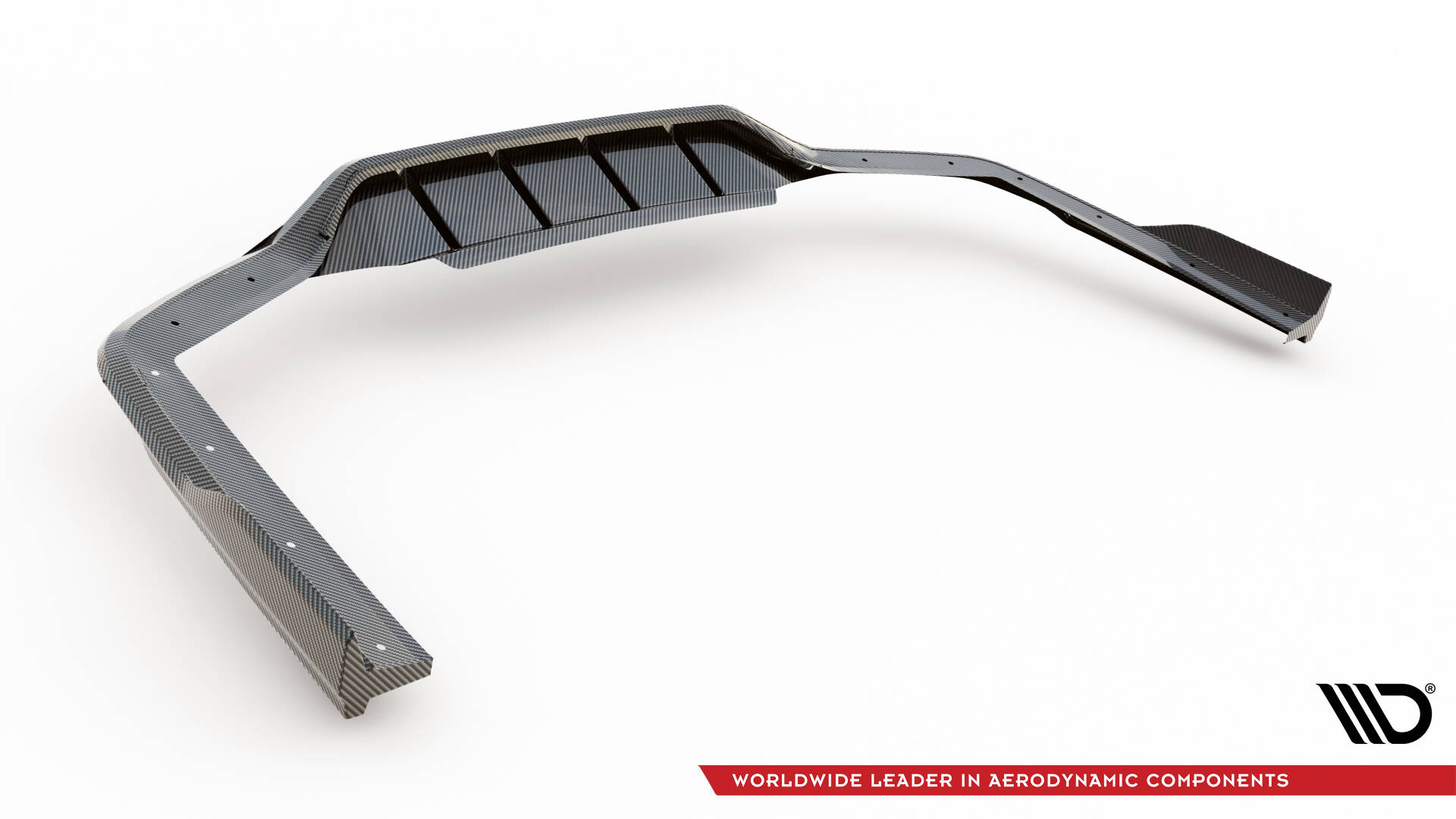 Prepreg Carbon Fiber Rear Splitter BMW 7 M-Pack G11 / G12 Facelift - Image 7