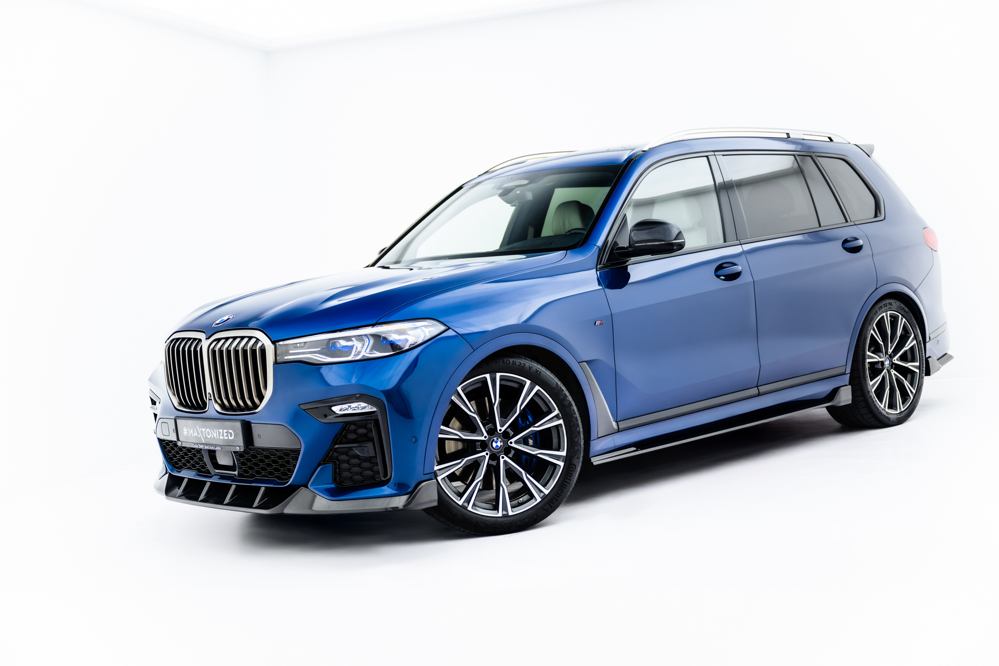 Prepreg Carbon Fiber Side Skirts BMW X7 M-Pack G07 - Image 4