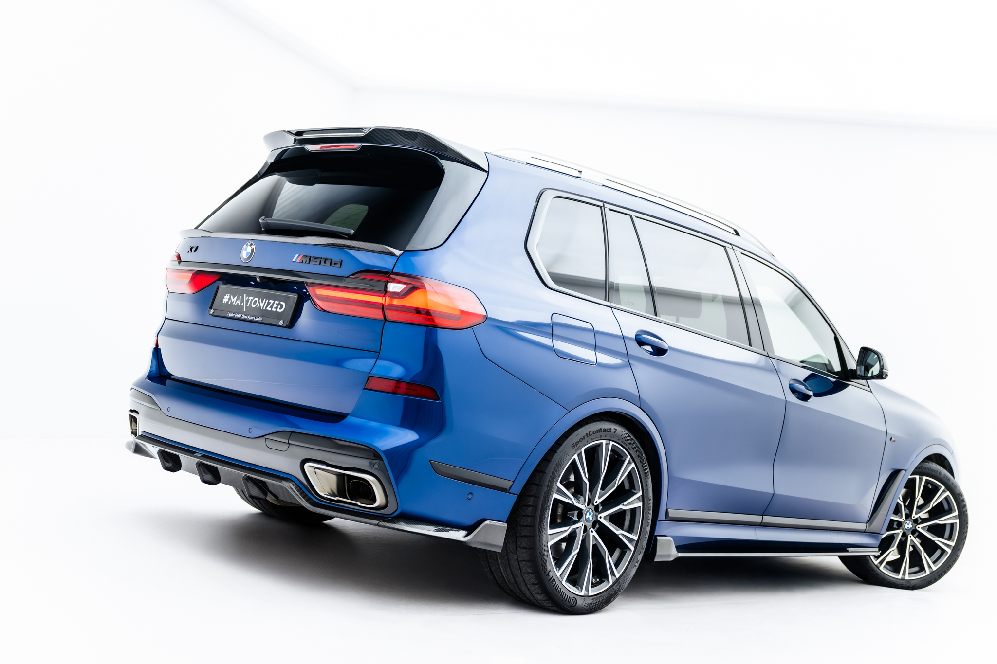 Prepreg Carbon Fiber Side Skirts BMW X7 M-Pack G07