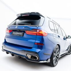 Alternative view of Prepreg Carbon Fiber Tailgate Spoiler (Lower) BMW X7 M-Pack G07
