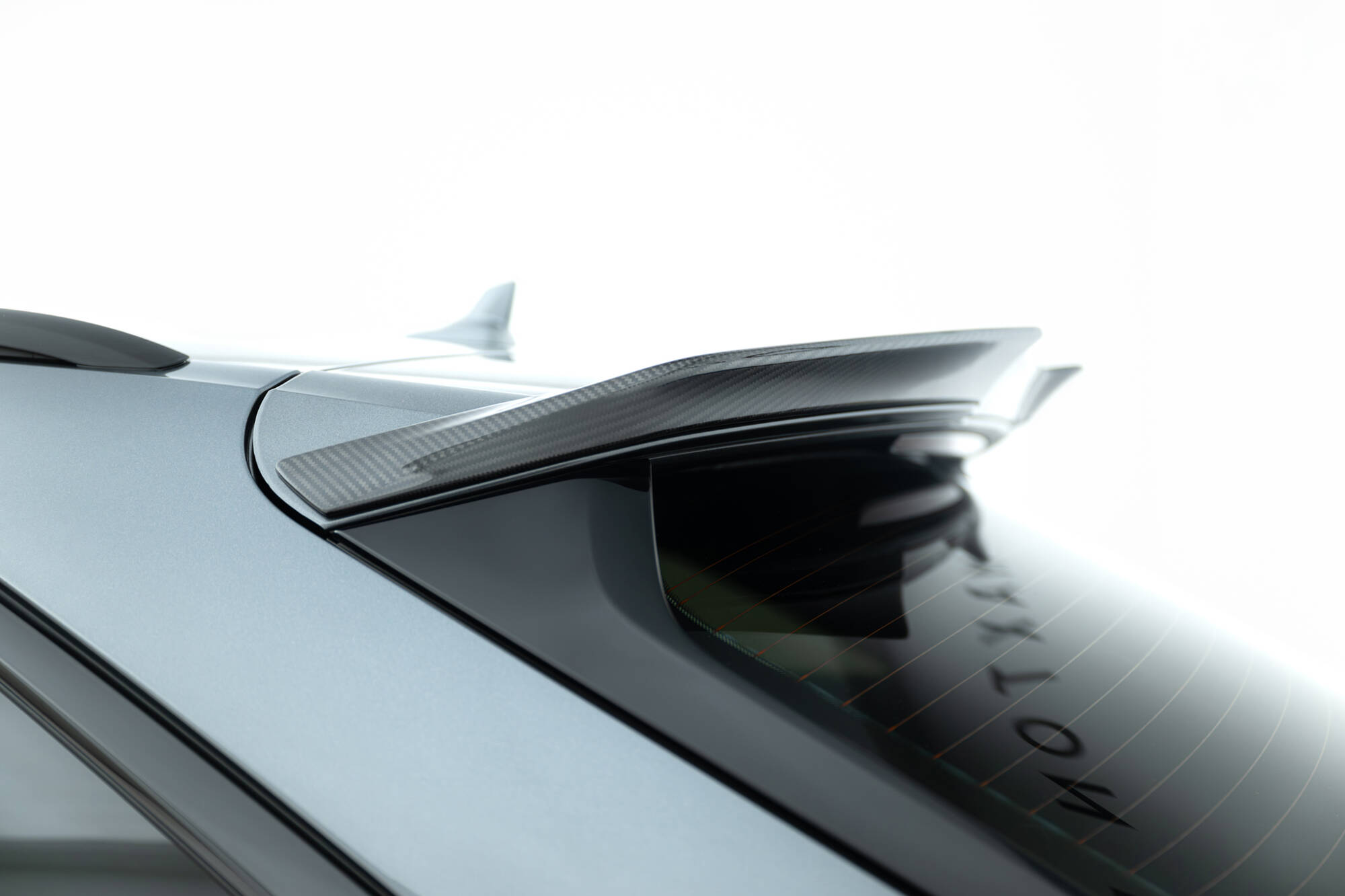 Prepreg Carbon Fiber Tailgate Spoiler (Upper) Audi RS6 C8 - Image 4