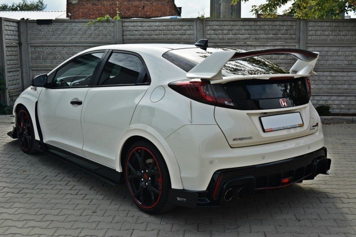 RACING REAR SIDE SPLITTERS HONDA CIVIC IX TYPE R - Image 4