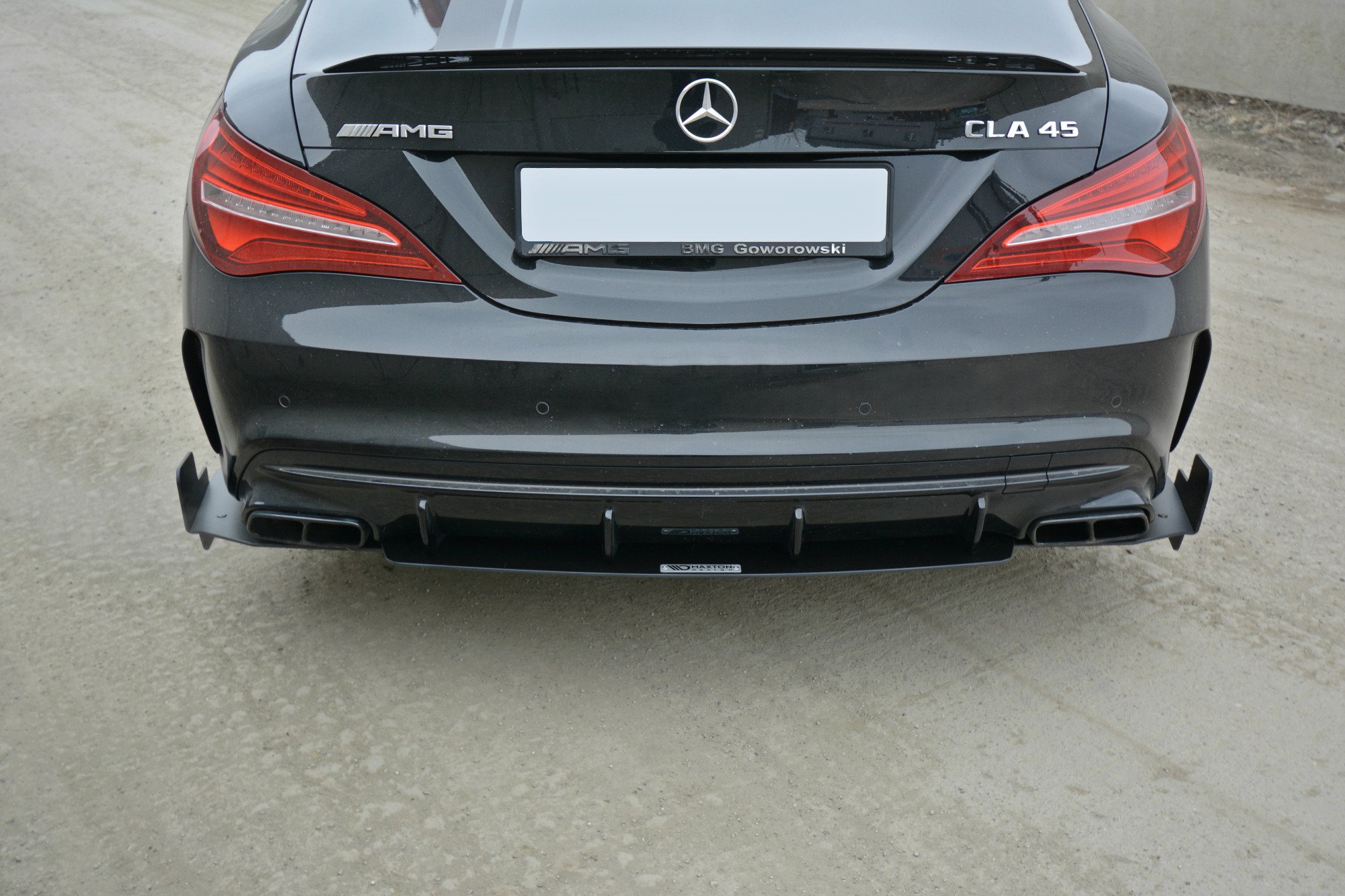 RACING REAR SIDE SPLITTERS Mercedes CLA A45 AMG C117 Facelift - Image 2