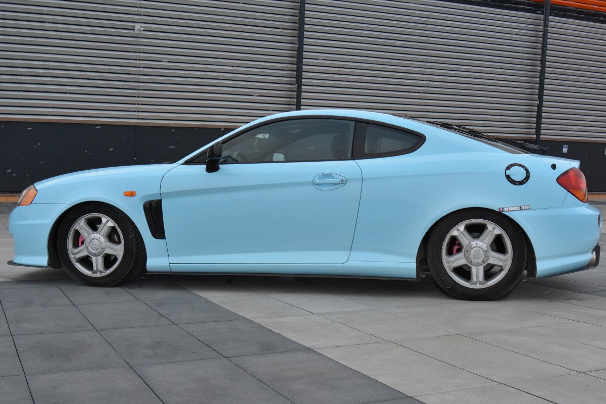 RACING SIDE SKIRTS DIFFUSERS HYUNDAI TIBURON MK.2 FACELIFT - Image 4