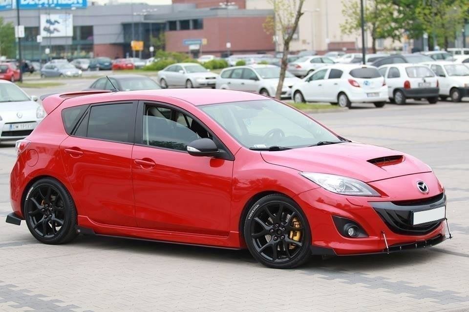RACING SIDE SKIRTS DIFFUSERS MAZDA 3 MK2 MPS - Image 4