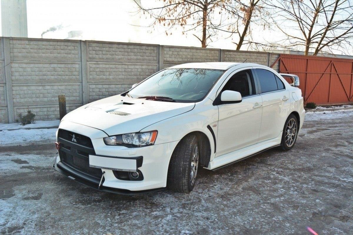 RACING SIDE SKIRTS DIFFUSERS Mitsubishi Lancer Evo X - Image 3