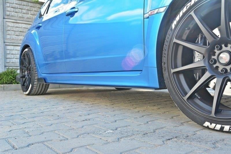 RACING SIDE SKIRTS DIFFUSERS Subaru Impreza WRX STI Mk3 - Image 2