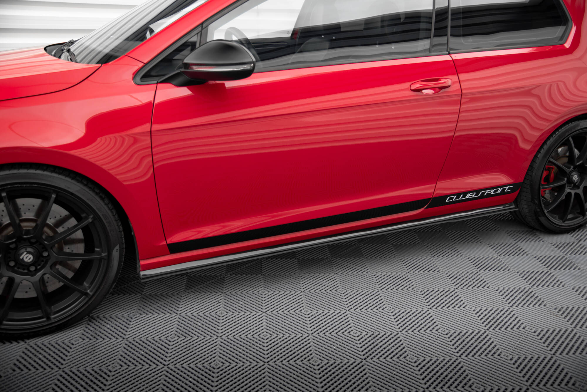 RACING SIDE SKIRTS DIFFUSERS VW GOLF VII GTI CLUBSPORT - Image 2