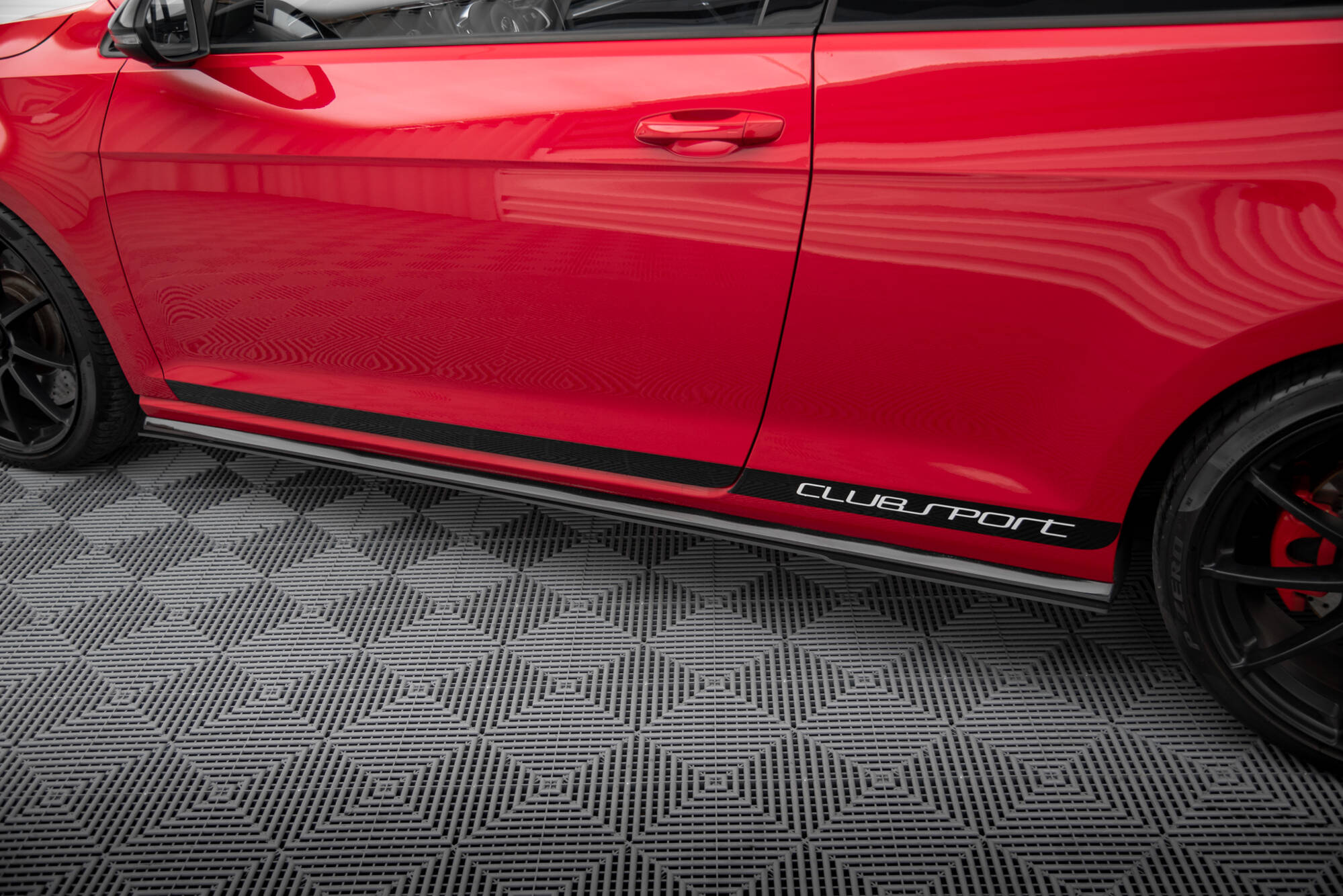 RACING SIDE SKIRTS DIFFUSERS VW GOLF VII GTI CLUBSPORT - Image 3