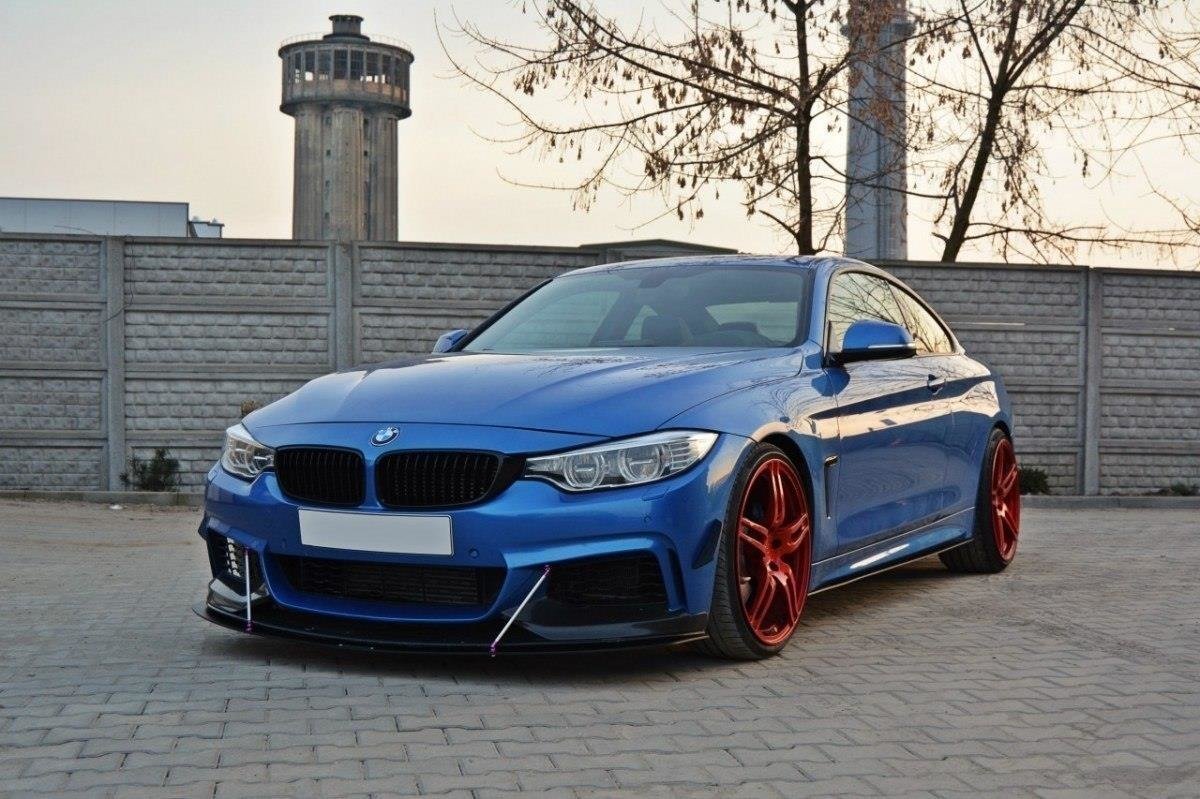 RACING SIDE SKIRTS DIFFUSERS for BMW 4 Coupe / Gran Coupe / Cabrio M-Pack F32 / F36 / F33 - Image 3