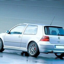 REAR BUMPER EXTENSION VW GOLF 4 25'TH ANNIVERSARY LOOK (with exhaust hole)