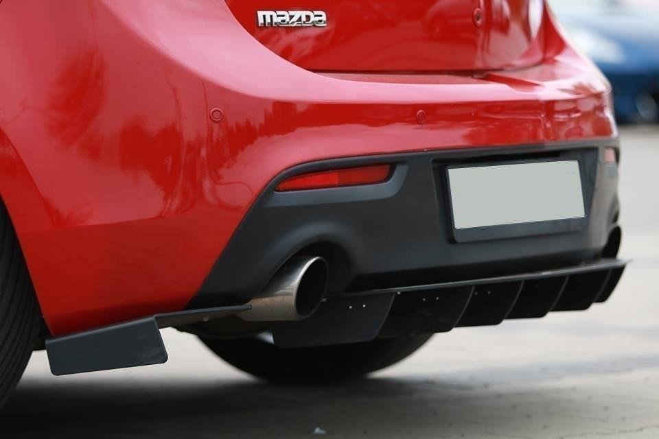 REAR DIFFUSER MAZDA 3 MK2 MPS - Image 2