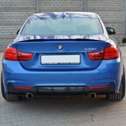 REAR DIFFUSER & REAR SIDE SPLITTERS for BMW 4 Coupe / Gran Coupe / Cabrio M-Pack F32 / F36 / F33