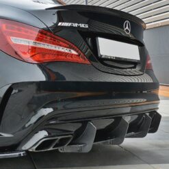 Alternative view of REAR DIFFUSER V.1 Mercedes CLA A45 AMG C117 Facelift