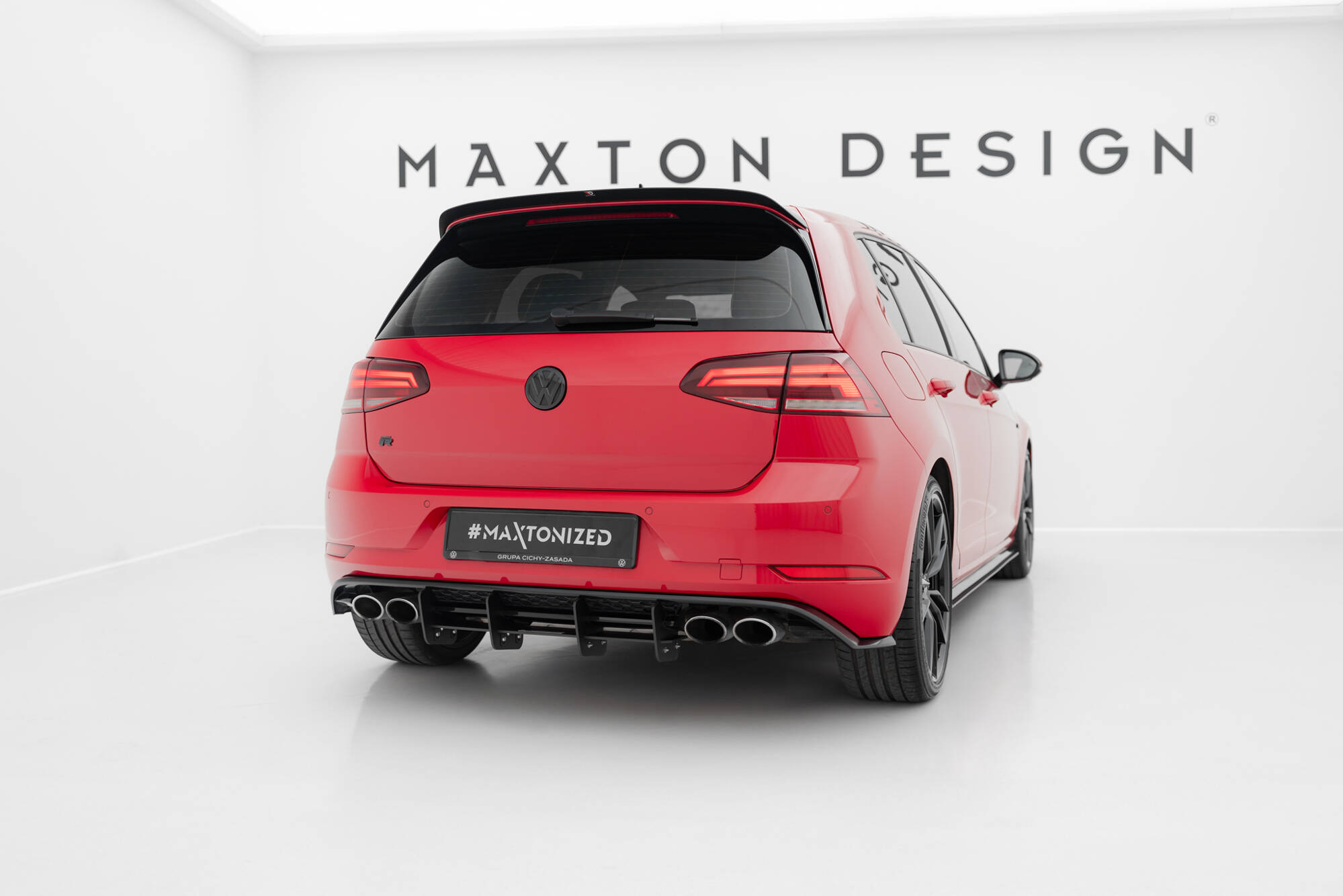 REAR DIFFUSER Volkswagen Golf R Mk7 Facelift - Image 2