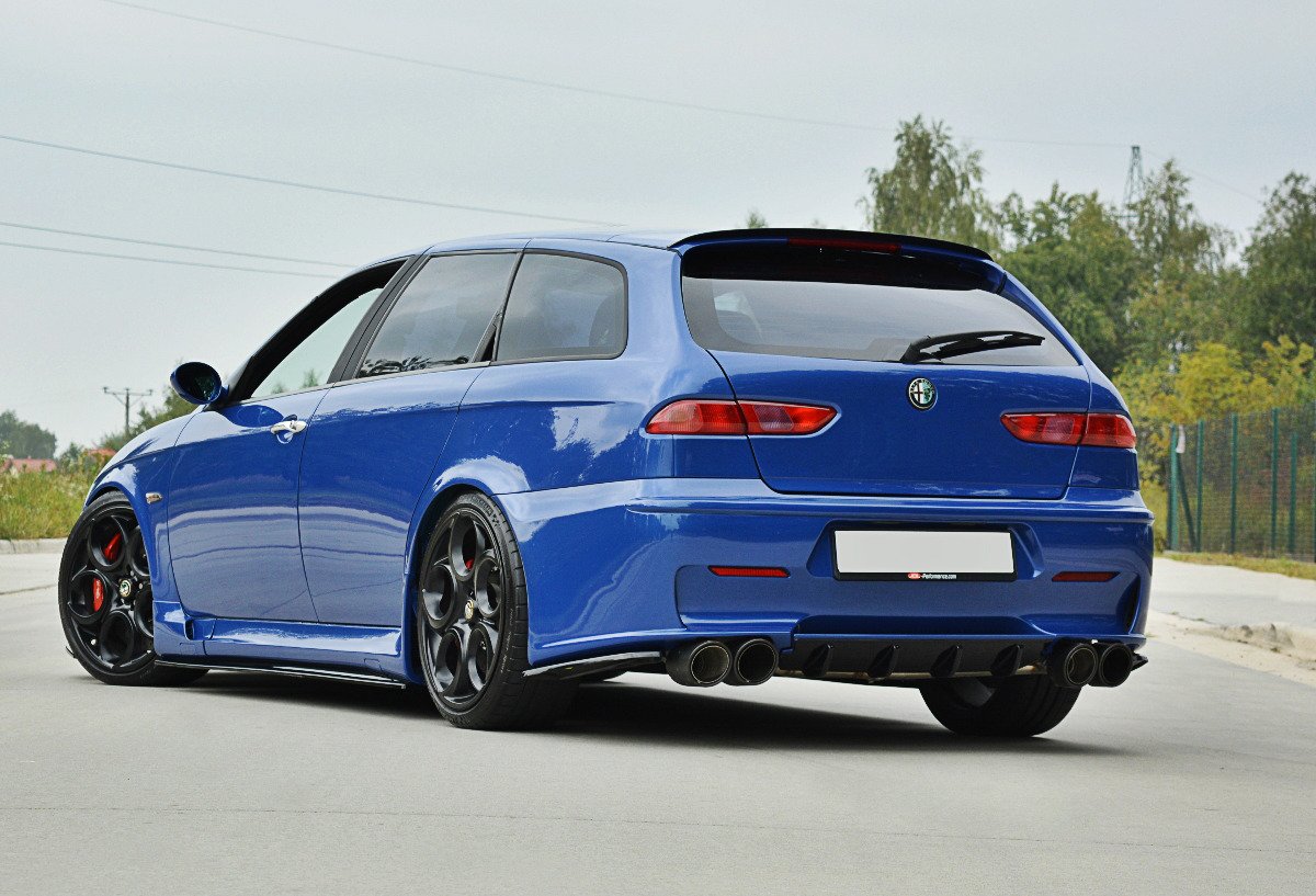 REAR SIDE SPLITTERS ALFA ROMEO 156 GTA SW - Image 2