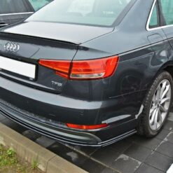 Alternative view of REAR SIDE SPLITTERS Audi A4 B9 S-Line