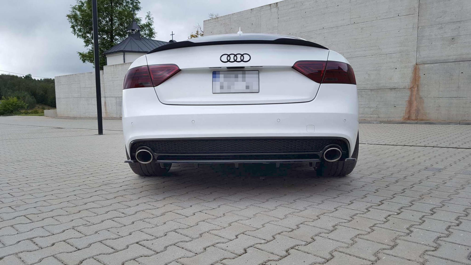 REAR SIDE SPLITTERS Audi A5 S-Line 8T Facelift (FACELIFT) - Image 2