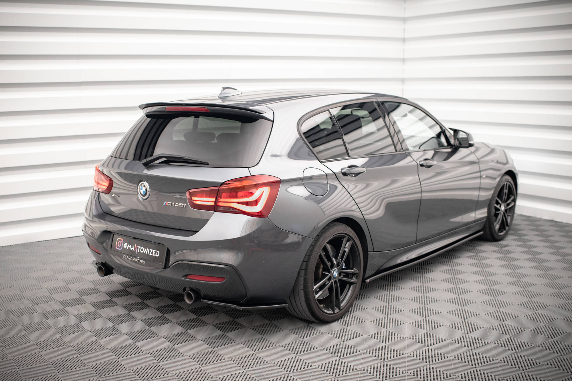 REAR SIDE SPLITTERS BMW 1 F20/F21 M-Power (FACELIFT) - Image 2