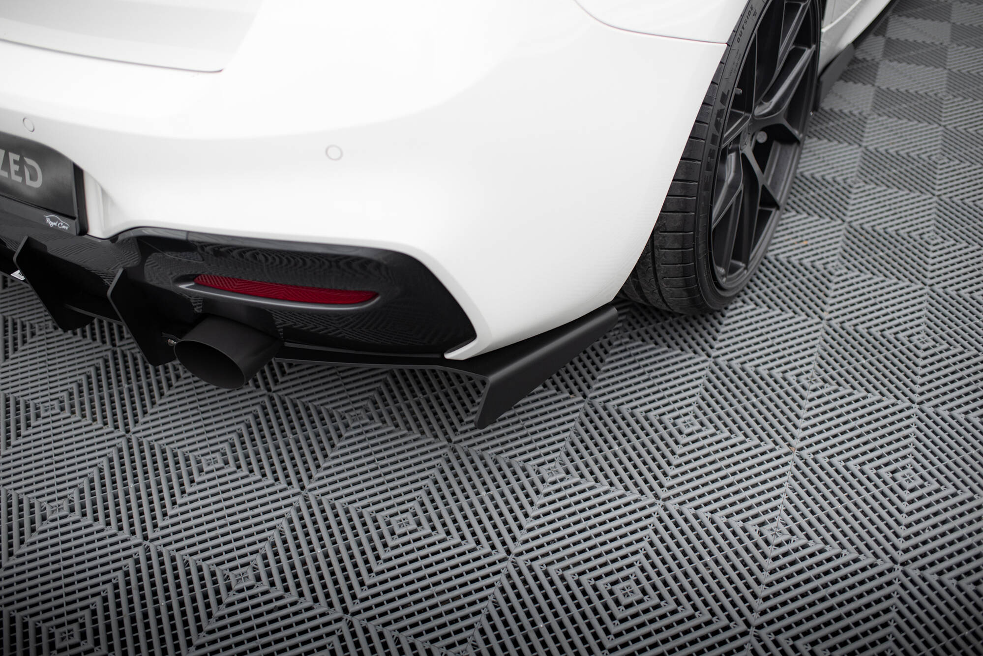 REAR SIDE SPLITTERS BMW 1 F20/F21 M-Power FACELIFT - Image 3