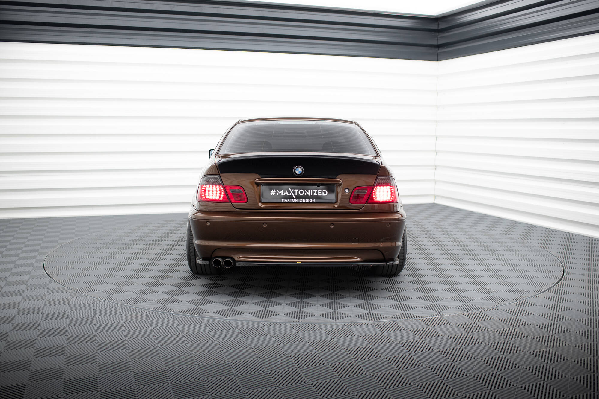 REAR SIDE SPLITTERS BMW 3 E46 MPACK COUPE - Image 2