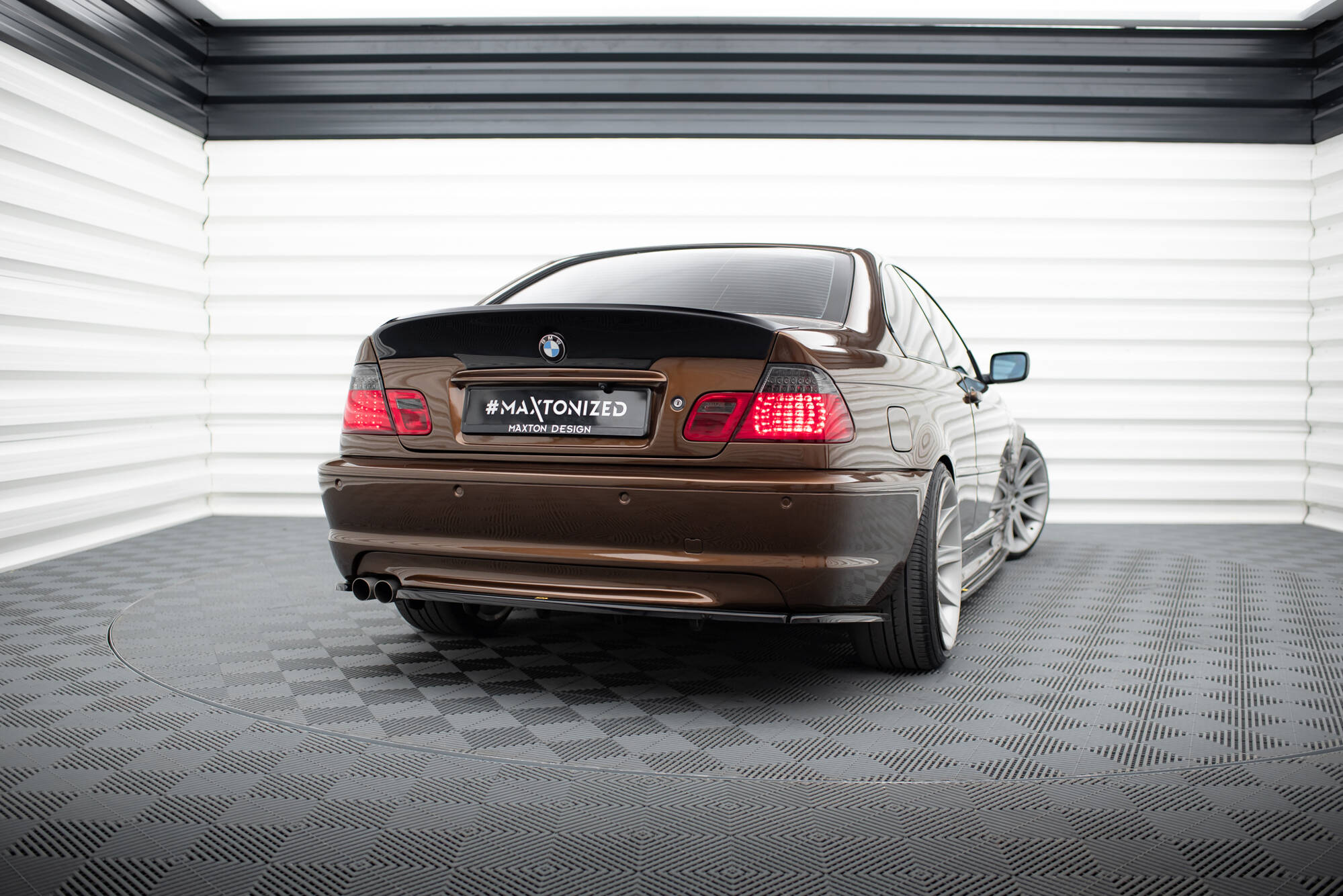 REAR SIDE SPLITTERS BMW 3 E46 MPACK COUPE - Image 3
