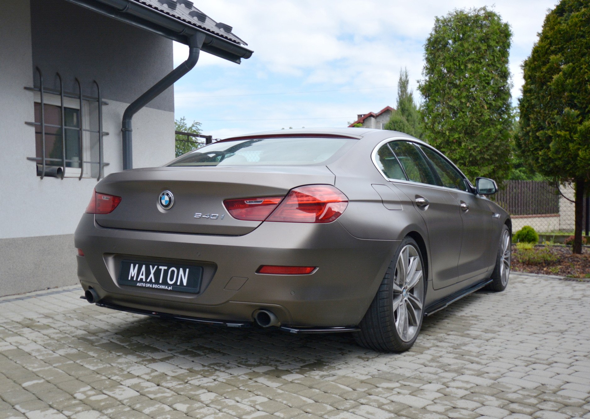 REAR SIDE SPLITTERS BMW 6 GRAN COUPÉ - Image 2