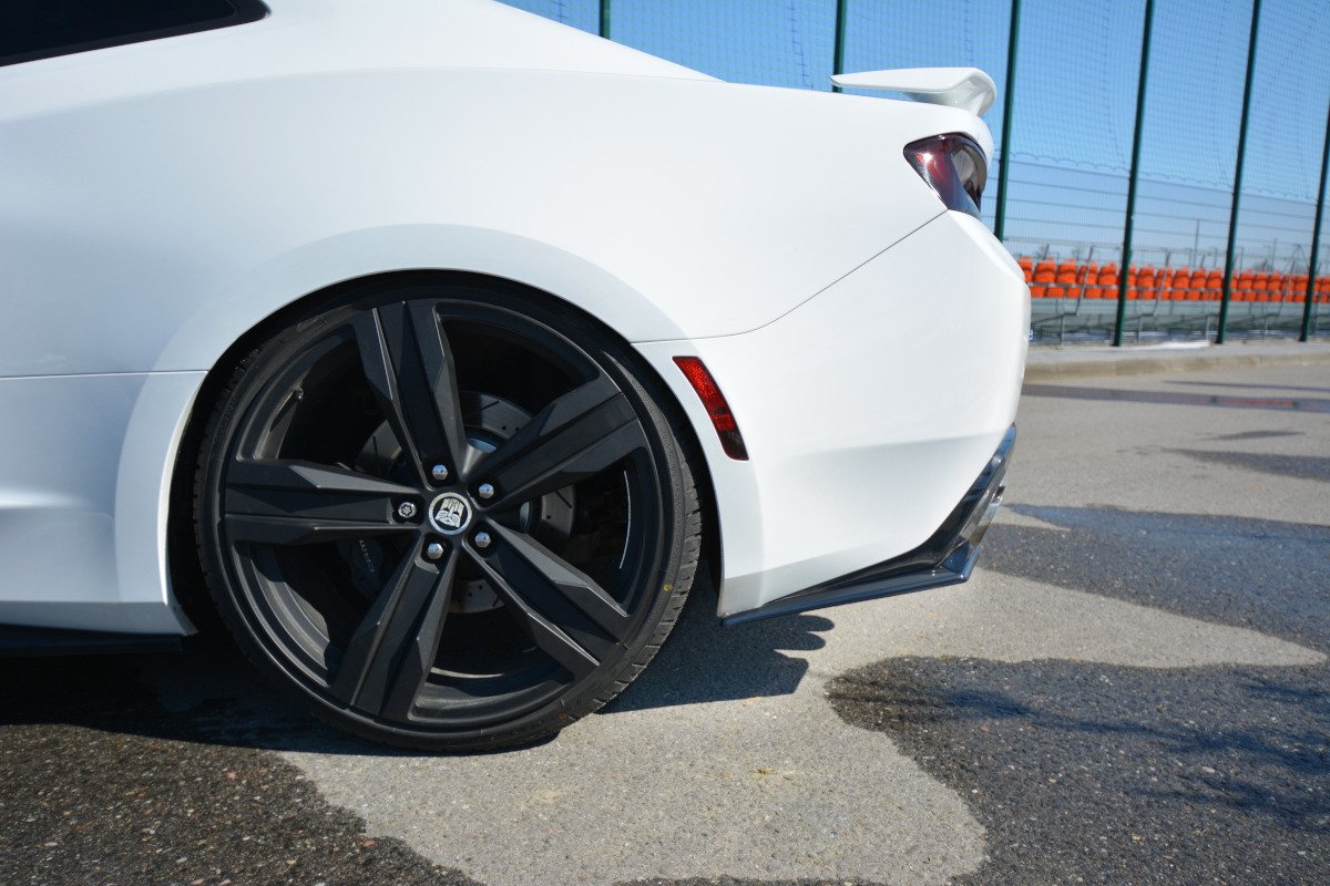 REAR SIDE SPLITTERS CHEVROLET CAMARO 6TH-GEN. PHASE-I 2SS COUPE - Image 5