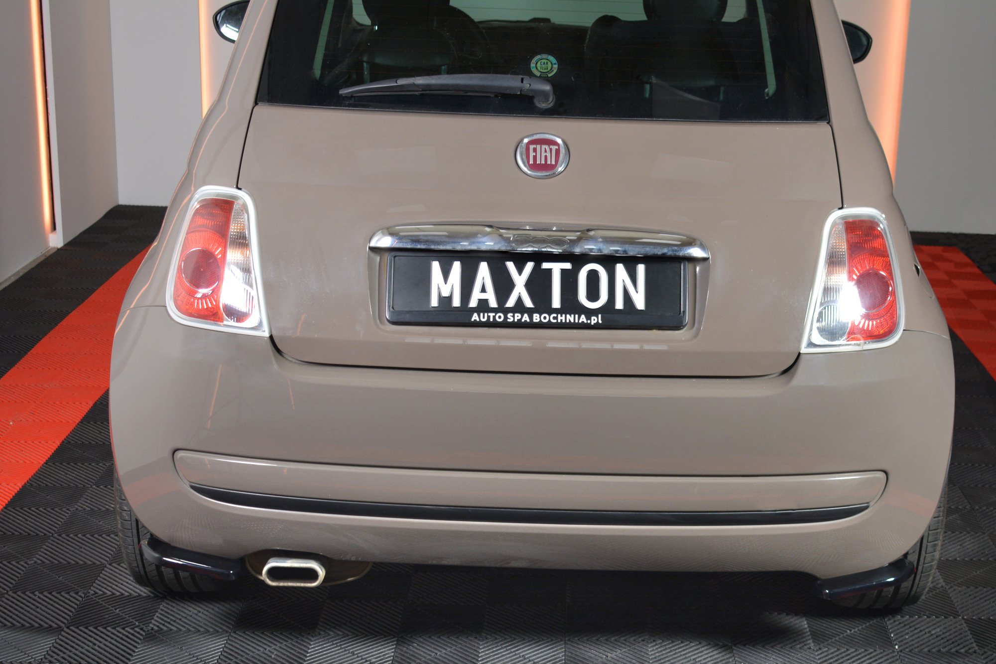 REAR SIDE SPLITTERS FIAT 500 HATCHBACK PREFACE - Image 2