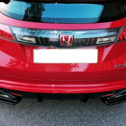 REAR SIDE SPLITTERS HONDA CIVIC VIII TYPE-R GP