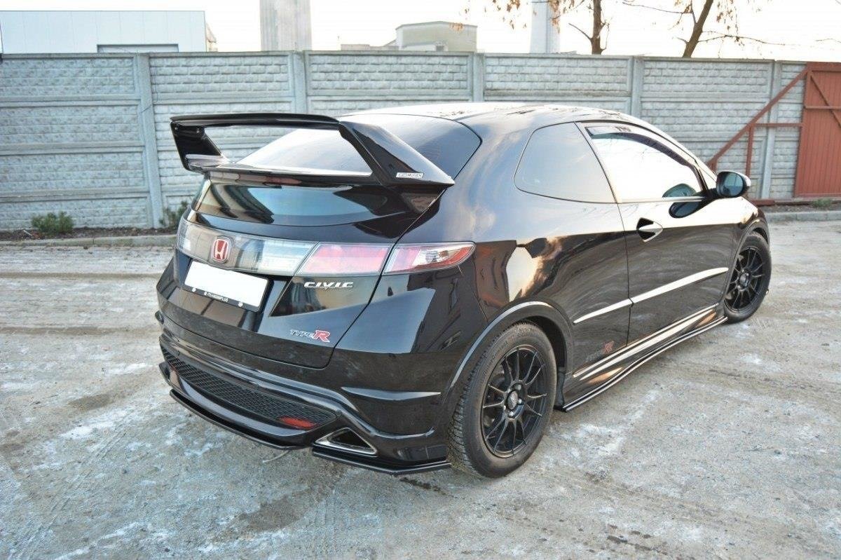 REAR SIDE SPLITTERS HONDA CIVIC VIII TYPE S/R - Image 3
