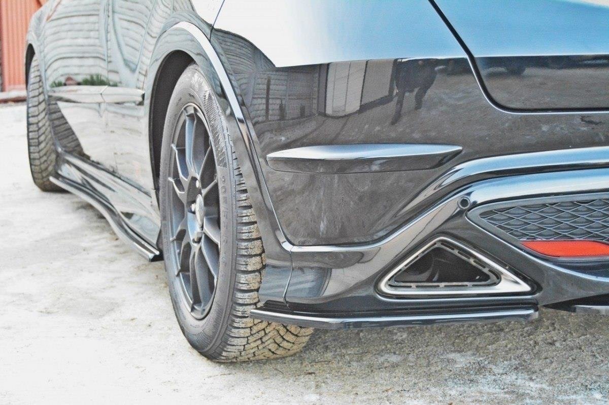 REAR SIDE SPLITTERS HONDA CIVIC VIII TYPE S/R - Image 4