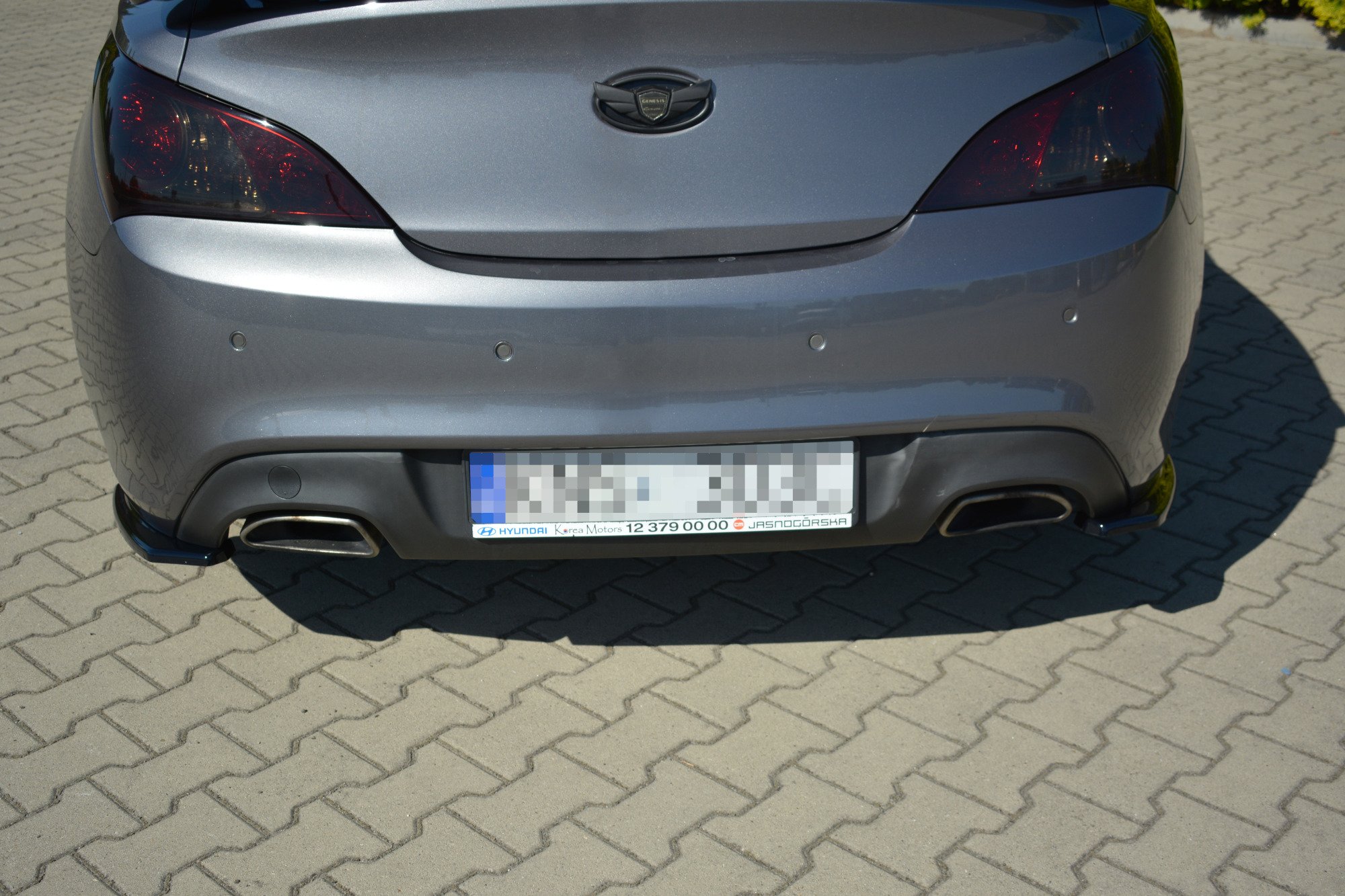 REAR SIDE SPLITTERS HYUNDAI GENESIS COUPÉ MK.1 - Image 2