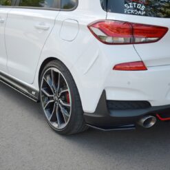 Alternative view of REAR SIDE SPLITTERS HYUNDAI I30 Mk3 N