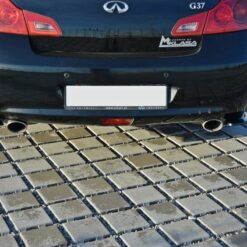 Alternative view of REAR SIDE SPLITTERS Infiniti G37 Sedan