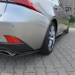 REAR SIDE SPLITTERS Lexus IS Mk3 Facelift T