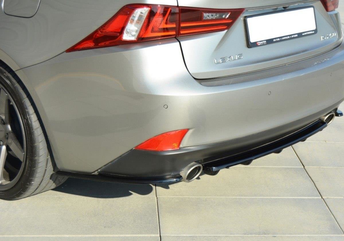 REAR SIDE SPLITTERS Lexus IS Mk3 T - Image 3