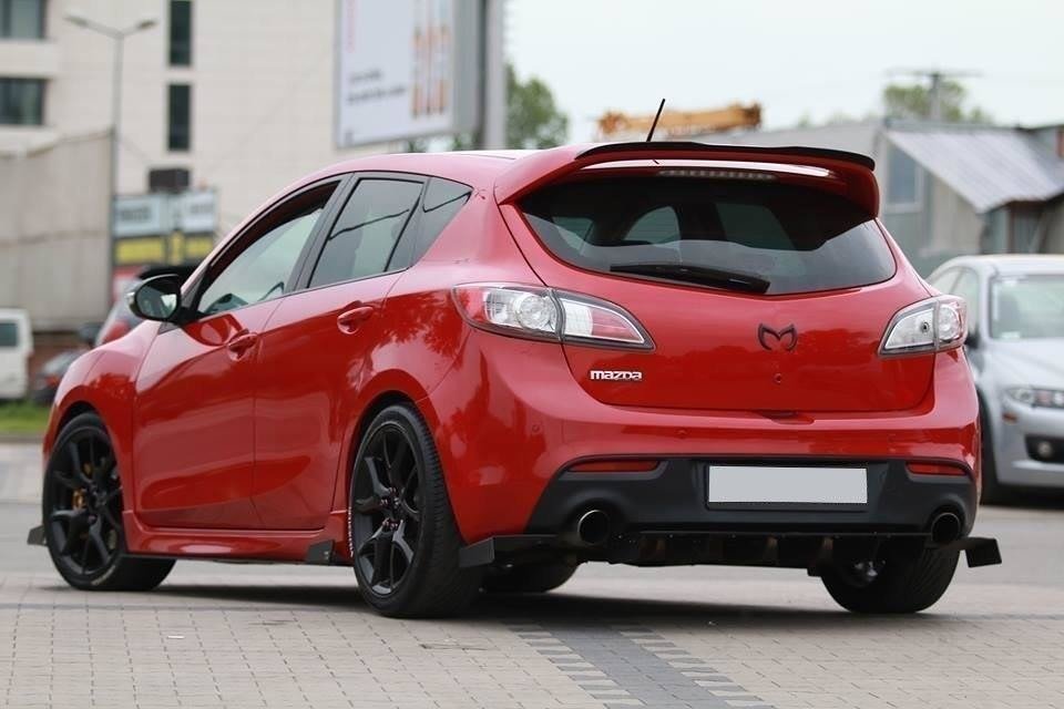 REAR SIDE SPLITTERS MAZDA 3 MK2 MPS - Image 4