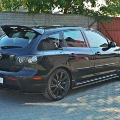 Alternative view of REAR SIDE SPLITTERS MAZDA 3 MPS MK1 (PREFACE) US-Spec Version