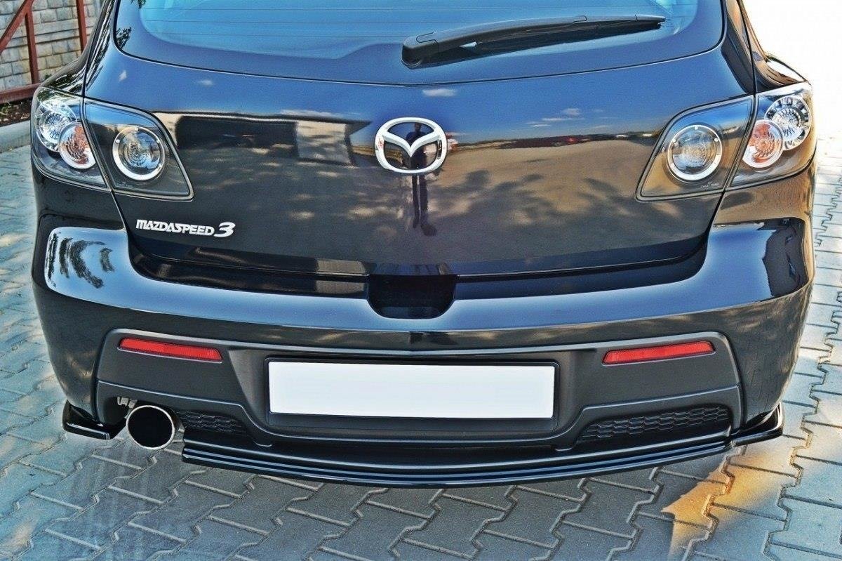REAR SIDE SPLITTERS MAZDA 3 MPS MK1 (PREFACE) US-Spec Version - Image 3