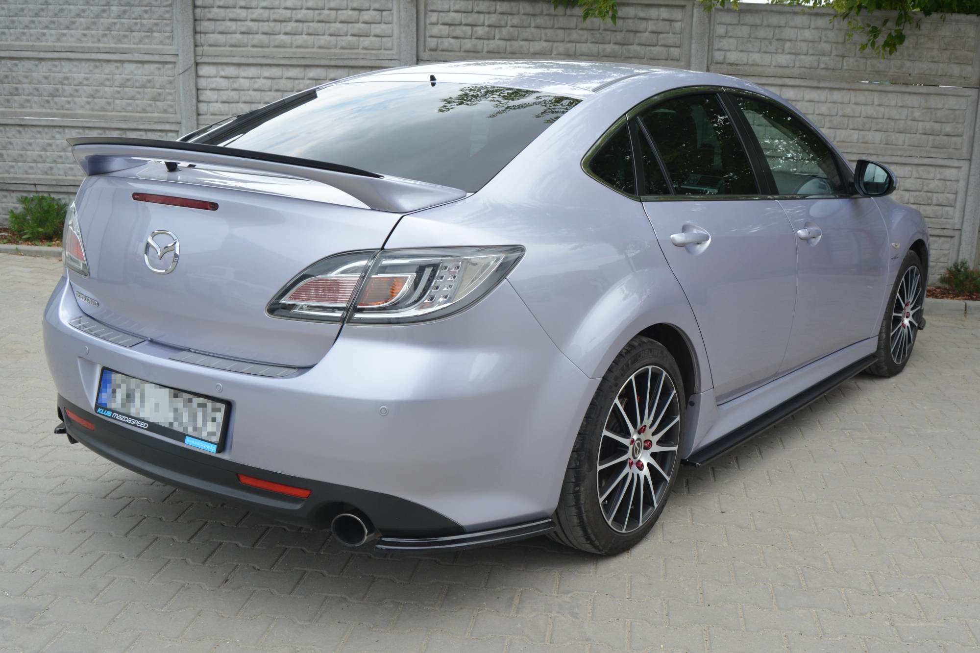 REAR SIDE SPLITTERS MAZDA 6 MK2 SPORT HATCH (GH-SERIES) PREFACE - Image 3