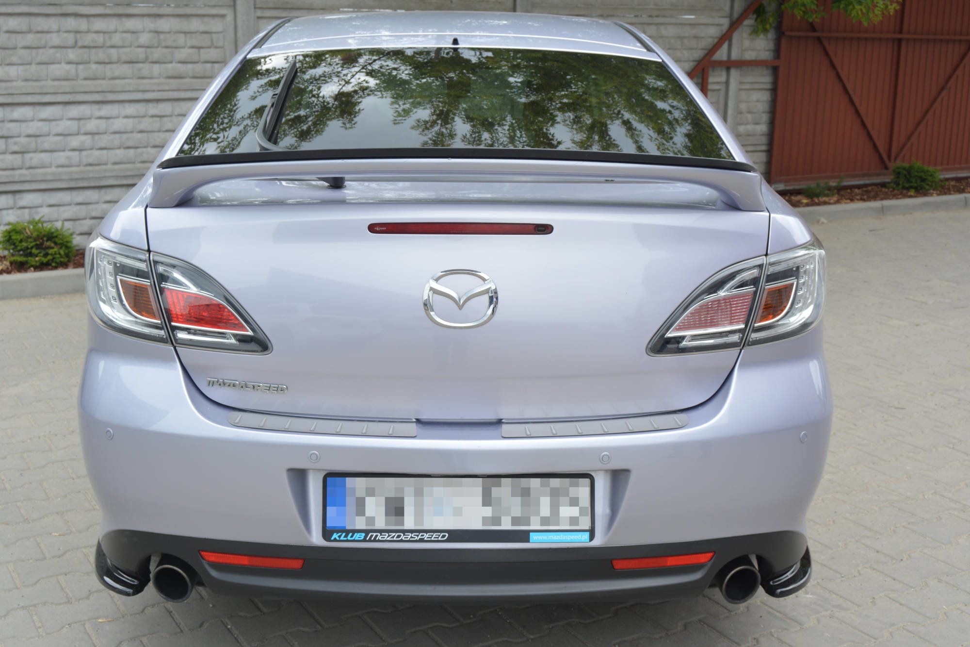 REAR SIDE SPLITTERS MAZDA 6 MK2 SPORT HATCH (GH-SERIES) PREFACE - Image 2