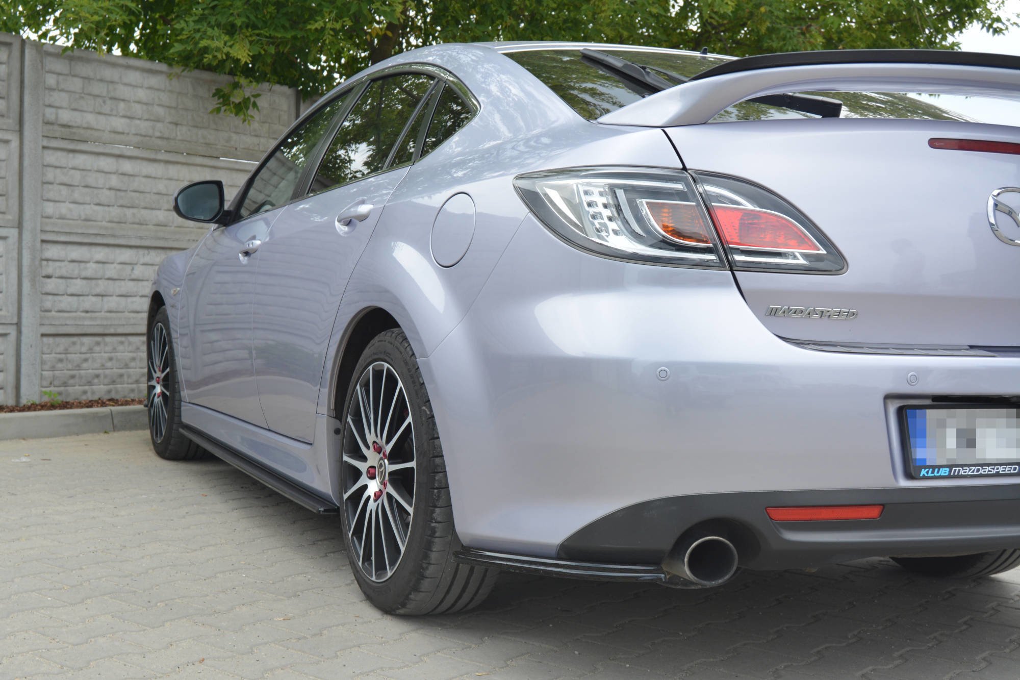 REAR SIDE SPLITTERS MAZDA 6 MK2 SPORT HATCH (GH-SERIES) PREFACE - Image 4