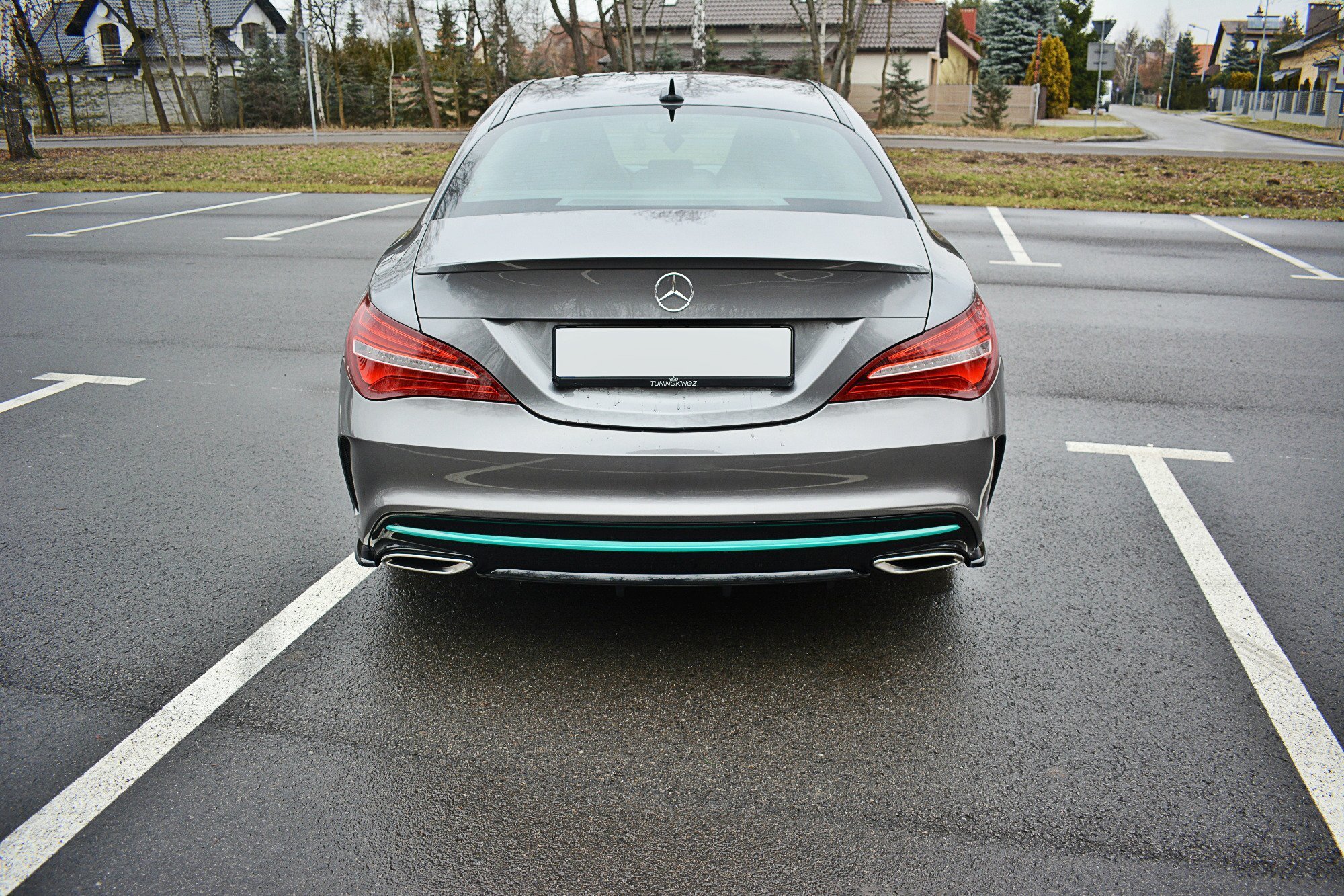 REAR SIDE SPLITTERS MERCEDES-BENZ CLA C117 AMG-LINE FACELIFT - Image 2