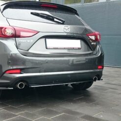 Alternative view of REAR SIDE SPLITTERS Mazda 3 BN (Mk3) Facelift